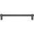 Top Knobs - Coddington Collection - Lawrence 12" Center to Center Appliance Pull - Ash Gray - TK3216AG