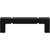 Top Knobs - Coddington Collection - Langston 3 3/4" Center to Center Bar Pull - Flat Black - TK3221BLK