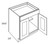 CNC Cabinetry Luxor Misty Grey Kitchen Cabinet - B27