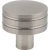 Atlas Homewares - A950-BRN Griffith 1 1/4" Diameter Round Knob Brushed Nickel
