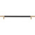 Atlas Homewares - 282-BL-WB Zanzibar 11 5/16" Center to Center Bar Pull Warm Brass