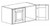 Life Art Cabinetry - Wall Cabinet with 2 Doors - W3624 - Oxford
