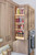 Rev-A-Shelf - 448-BBSCWC-6C - 6" Wood Pull Out Wall Organizer with Soft Close