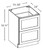 Forevermark Lait Grey Shaker Kitchen Cabinet - 2DB30-AB