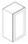 Forevermark Petit White Kitchen Cabinet - W2712B-PW