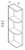 CNC Cabinetry Elegant White Kitchen Cabinet - WS36