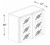 Blue Valley Shaker Stone Gray Kitchen Cabinet - SG-W2436GD