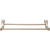 Top Knobs - Aqua Bath Collection - Aqua Double 19 1/4" Wall Mounted Towel Bar - Brushed Bronze - AQ7BB