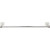 Top Knobs - Aqua Bath Collection - Aqua Single 25 1/4" Wall Mounted Towel Bar - Polished Nickel - AQ8PN