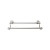 Top Knobs - Edwardian Bath Collection - Edwardian Bath 30" Double Towel Bar Hex Backplate - Brushed Satin Nickel - ED11BSNB
