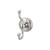 Top Knobs - Edwardian Bath Collection - Edwardian Bath Double Hook Rope Backplate - Brushed Satin Nickel - ED2BSNF