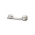Top Knobs - Edwardian Bath Collection - Edwardian Bath Tissue Holder Plain Backplate - Brushed Satin Nickel - ED3BSND