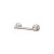 Top Knobs - Edwardian Bath Collection - Edwardian Bath Tissue Holder Ribbon Backplate - Brushed Satin Nickel - ED3BSNE