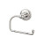 Top Knobs - Edwardian Bath Collection - Edwardian Bath Tissue Hook Beaded Backplate - Brushed Satin Nickel - ED4BSNA