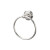 Top Knobs - Edwardian Bath Collection - Edwardian Bath Ring Hex Backplate - Brushed Satin Nickel - ED5BSNB