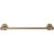 Top Knobs - Edwardian Bath Collection - Edwardian Bath 18" Single Towel Bar Hex Backplate - German Bronze - ED6GBZB
