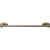 Top Knobs - Edwardian Bath Collection - Edwardian Bath 18" Single Towel Bar Oval Backplate - German Bronze - ED6GBZC