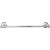 Top Knobs - Edwardian Bath Collection - Edwardian Bath 18" Single Towel Bar Hex Backplate - Polished Chrome - ED6PCB
