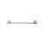 Top Knobs - Edwardian Bath Collection - Edwardian Bath 24" Single Towel Bar Hex Backplate - Brushed Satin Nickel - ED8BSNB