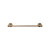 Top Knobs - Edwardian Bath Collection - Edwardian Bath 24" Single Towel Bar Hex Backplate - German Bronze - ED8GBZB
