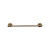 Top Knobs - Edwardian Bath Collection - Edwardian Bath 24" Single Towel Bar Plain Backplate - German Bronze - ED8GBZD