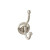 Top Knobs - Ryland Hooks Collection - Kara Wall Hooks - Brushed Satin Nickel - TK1063BSN