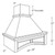CNC Cabinetry Elegant Dove Kitchen Cabinet - WHA30-33