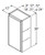 Aristokraft Cabinetry All Plywood Series Brellin PureStyle Wall Cabinet W1836