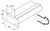 Aristokraft Cabinetry All Plywood Series Brellin Sarsaparilla PureStyle Light Rail Moulding MLR8