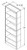 Aristokraft Cabinetry All Plywood Series Dana PureStyle Bookcase BK3684