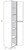 JSI Cabinetry Amesbury White Slab Kitchen Cabinet - WP1896-AW