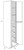 JSI Cabinetry Amesbury White Slab Kitchen Cabinet - WP1896SCRT-AW