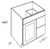 CNC Cabinetry Elegant Stone Bath Cabinet - V3021D