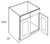 CNC Cabinetry Fashion White Kitchen Cabinet - SB39
