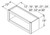Aristokraft Cabinetry Select Series Gaither Paint 5 Piece Wall Open Cabinet WOL1814