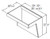 Aristokraft Cabinetry Select Series Gaither Paint 5 Piece Vanity Wall Sink Cabinet VWS4123
