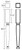 Aristokraft Cabinetry Select Series Gaither Paint 5 Piece Square Island Leg ISLEGSQ