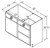 Aristokraft Cabinetry Select Series Gaither Paint 5 Piece Vanity Door and Drawer Base VSD4232.5R Hinged Right