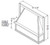 Aristokraft Cabinetry All Plywood Series Gaither Paint 5 Piece Tapered Wood Hood TWH30