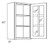 CNC Cabinetry Richmond White Kitchen Cabinet - GWFI1530
