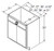 Aristokraft Cabinetry All Plywood Series Korbett Paint Vanity Sink Base VSB2435B