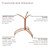 Good Directions - 23" Folding Stand in Copper Finish for Basins - BSTAND20