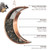 Good Directions - Over The Moon Copper Bird Feeder, with Mesh Panels - 114VBM
