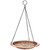 Good Directions - 13" Hanging Fired Copper Bird Bath - BBH13-3