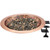 Good Directions - 13" Fired Copper Bird Bath with Deck Bracket - BBD13-3