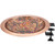 Good Directions - 13" Fired Copper Bird Bath with Deck Bracket - BBD13-3