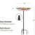 Good Directions - 18" Greek-Inspired Copper Bird Bath with Garden Pole - BBG18-3