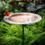 Good Directions - 18" Greek-Inspired Copper Bird Bath with Garden Pole - BBG18-3