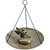 Good Directions - 18" Hanging Blue Verde Copper Bird Bath with Fairy - BBH18-7