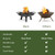 Good Directions - Porto 24" Fire Pit with Cover Lid - 111265C